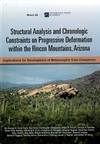 Book cover for Structural Analysis and Chronologic Constraints on Progressive Deformation within the Rincon Mountains, Arizona: Implications for Development of Metamorphic Core Complexes